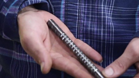 Genius idea! Few people know how to make a simple DIY door latch