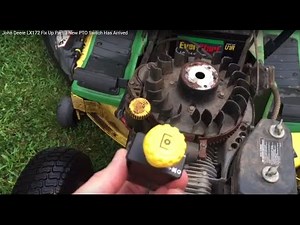 John Deere LX172 Fix Up Part 3 New PTO Switch Has Arrived