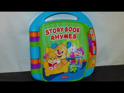 Fisher-Price Laugh and Learn Story book Rhymes Book with nursery rhymes