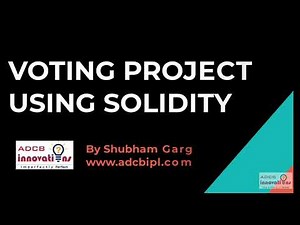 Voting Project using Solidity | Remix IDE | Smart Contract | Blockchain