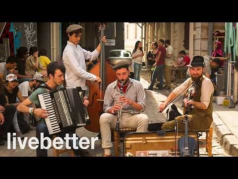 Modern jazz gypsy music to listen and dance instrumental mix romanian hungarian happy music