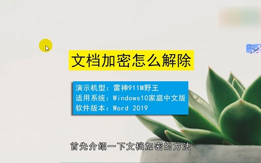 文档加密怎么解除，文档加密解除