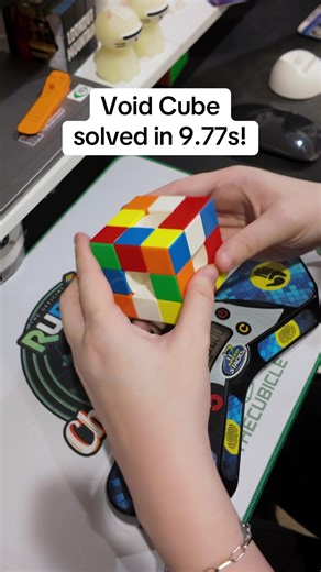 Void Cube Solved in 9.77 Seconds - Speedcubing Puzzle