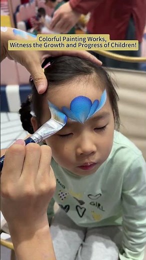 🌈 Color explosion face artwork #colorexplosion #faceart