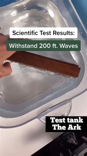 In 1976 a model of Noah’s Ark was tested by the Navy’s ship tank tester. Scripps Institution of Oceanography #noahsark #shipbuilding #creationism | Lost World Museum