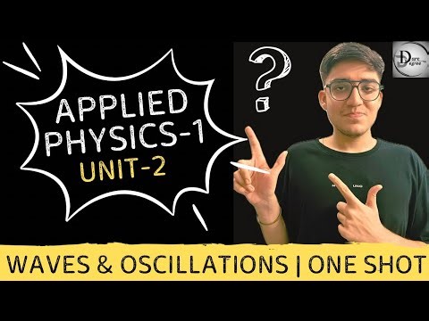 Waves and Oscillations | Applied Physics Unit 2 | GGSIPU B.Tech 1st Year