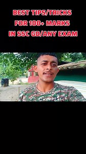 10K reactions · 61 shares | best Tips & Tricks For 100+ Marks in SSC GD/AGNIVEER & Others Exam | Tanmoy Das | Facebook