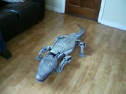 Robotic crocodile Final year project Univerisity of Limerick LM095