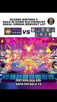 Dijiang B4 + 10 Exorcist VS HERO 5 GOLD season 5 kalau di adu bakal menang yang mana ya? #mcgg