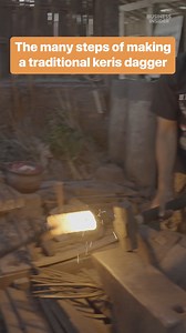 117K views · 952 reactions | Before making a traditional keris dagger, this artisan fasts for three days as part of the centuries-old practice. #Keris #Dagger #Tradition | Insider | Facebook