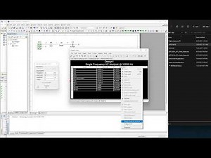 Single Frequency AC Multisim