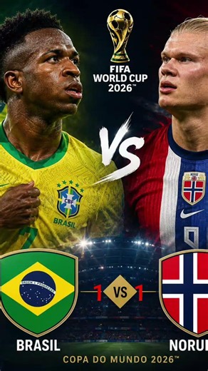 🚨Brasil vs Noruega