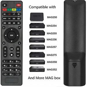 Mag IPTV Set-Top Box Remote Control: Mag250 Mag254 Mag255 Mag322w1 Compatible Remote Control(Gift Of G) - Walmart.ca