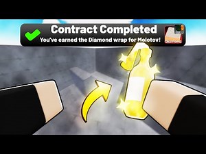 This PRO Unlocked The DIAMOND Molotov In Roblox Rivals..