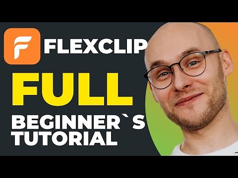 FlexClip Tutorial For Beginners 2023 How To Use