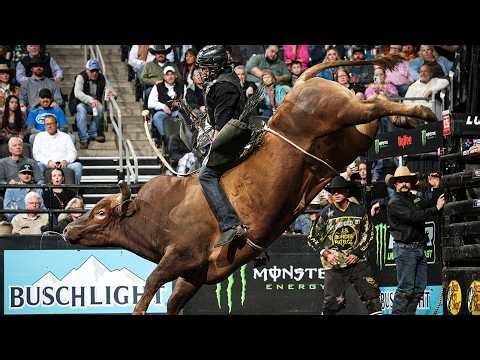 Alex Cerqueira rides Super Trooper for 88.55 points | PBR UTB Highlight