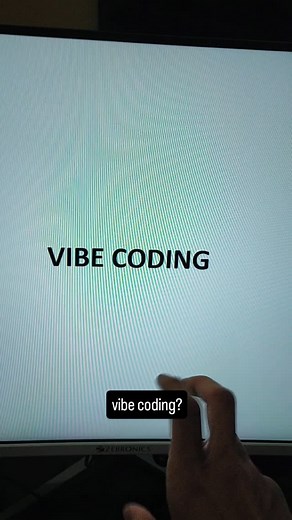 Ankit Pundir on Instagram: "what is vibe coding #reels #tech #hack #teaching #funny #weebookie #technology #teach #js #ai #vibe #vibecoding"