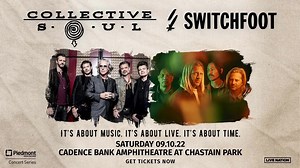 Saturday, September 10! Don't miss Collective Soul & Switchfoot. Buy your tickets NOW. | Synovus Bank Amphitheater at Chastain Park