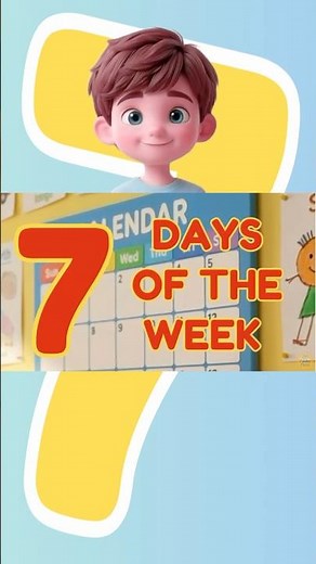 7 Days of the Week Song (Clap Along!) | Fun Learning Short 📅👏