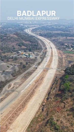 Delhi Mumbai Expressway Badlapur Tunnel Progress || Virar Jnpt section latest update #mumbai