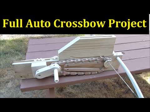 Fully Automatic Crossbow Project first part of build