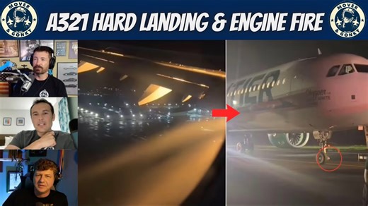 Engine Fire After Landing: How Frontier Pilots Handled It