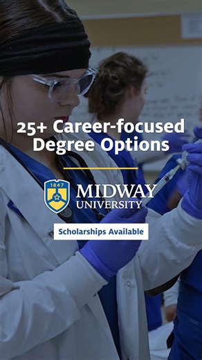 Study in the heart of the U.S. at MidwayU—where international students feel at home and supported. 🌎 Learn about our Global Experience Scholarship and make your education journey affordable! | Midway University