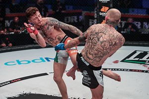 1.1M views · 242 shares | James The Strabanimal Gallagher added a 4️⃣th straight win to his current streak and an 1️⃣1️⃣th pro win over-all with his 8️⃣th submission in the 1️⃣st round back in October of last year. #MMA #Bellator | Bellator MMA | Facebook