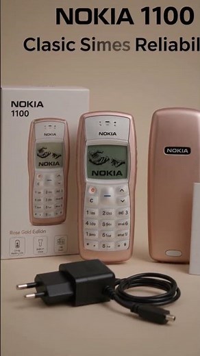 📱✨ Nokia 1100 — Classic Simplicity. Timeless Reliability.