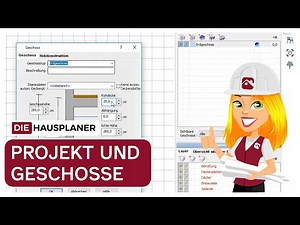 Projekte und Geschosse erstellen im 3D HAUSPLANER