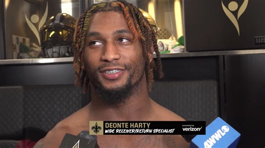 Deonte Harty: Post-Practice Interview 9/8/2022 | Saints Falcons Week 1