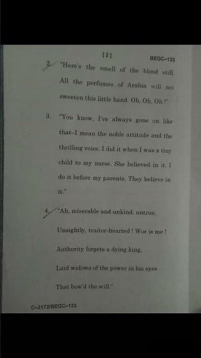 QUESTION PAPER OF BEGC 133 - IGNOU ( JUNE 2025 ) #ignou_question_paper #ignouuniversity