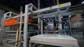 Large-Area Vacuum Gripping System Fmc for Controlled Handling of Tiles. Stock Video - Video of ceramic, stacker: 418285287