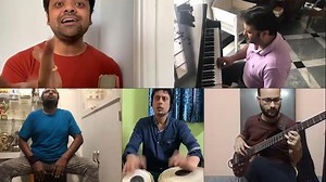 486K views · 13K reactions | This is how we are making music in lockdown Thank you: Cajon - @Himadri sekhar Das Bass guitar - @Mohul Chakraborty Tabla - @Biswajit Roy Technological assistance - Saikat Biswas #sourendrosoumyojit #lockdown #socialdistancing #music #MusicAtHome | Sourendro-Soumyojit | Facebook