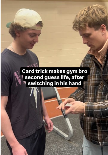 This is a fun card trick to perform. They name a four of a kind: in this case the 4s, and despite the cards being mixed face up and face down, the cards rearrange themselves in the spectators hands, leaving just the four 4s face down. #magic #cardtrick #magictok #magician