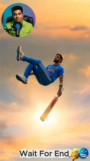 Lion Tech on Instagram: "Don't Miss This Trend 🔥 If You Want To Go Viral. These zero-gravity “falling from the sky” videos are going insanely viral right now! People are getting millions of views with this exact format 🤯 The best part? ⏱️ You can create this AI video in under 3 minutes 📈 And if you post it now, viral chances are very high ✨ How to create this viral zero-gravity AI video: 1️⃣ Open Google Gemini 2️⃣ Upload a clear photo of yourself or virat kohli photo 3️⃣ Paste the first promp