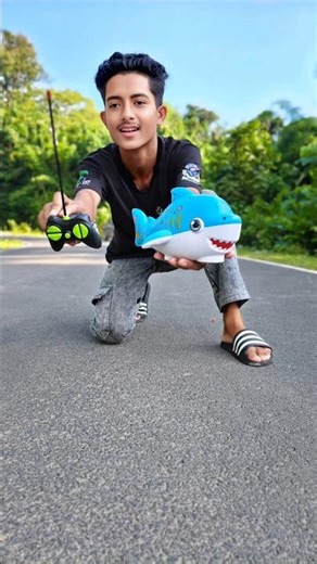 Rc remote control fish unboxing and review testing#shortsvideo