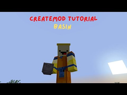 Basin Recipe - Minecraft Create Mod Guide