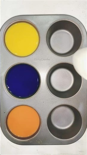 “Stunning shades: yellow,blue,brown” #viral #artshorts