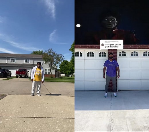 Dance Duet with Michael Jackson's Thriller