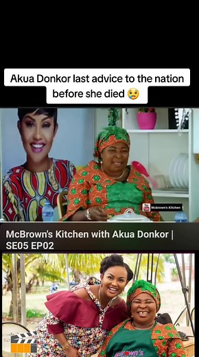 Akua Donkor last advice to the nation #fypシ゚viral #foryoupage #ghanatiktok🇬🇭 #ghanatiktokers🇬🇭🇬🇭🇬🇭 @UTV Ghana @1gadtv
