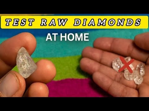 Real Raw Diamond? 5 Powerful Tests You Can Do at Home!