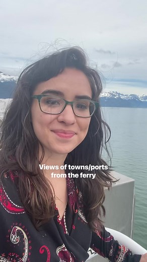 Views of the towns/ports from the ferry #matanuskaferry #matanuska #virtualalaskantour #akchev #alaska