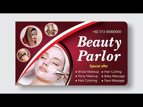CorelDRAW Tutorial - Beauty Parlor Banner Design