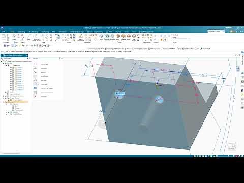 Solid Edge 2023: Creating a Synchronous Part complete with Draft file
