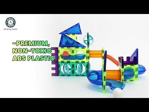 28 PCS Magnetic Tiles Building Set for Kids