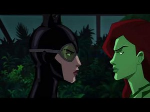 Poison ivy and Catwoman make out (Batman: Hush 2019)