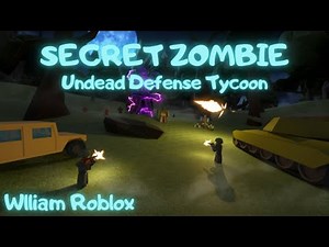 😳SECRET ZOMBIE Undead Defense Tycoon Roblox