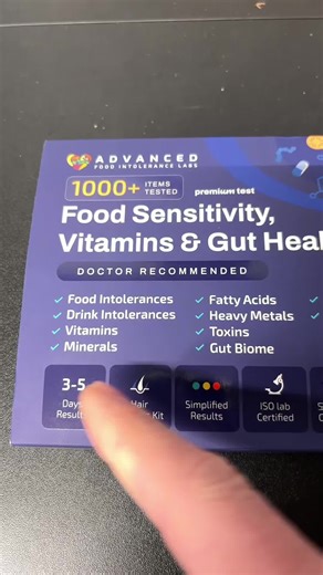 IBS Food Sensitivity Test Kit for Gut Health