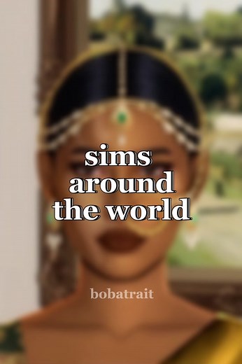 sims as countries around the world; india!! 🇮🇳 #ts4 #sims4 #thesims #simstok #createasim #simscas #maxismatch #sims4cas #fyp #india #desi